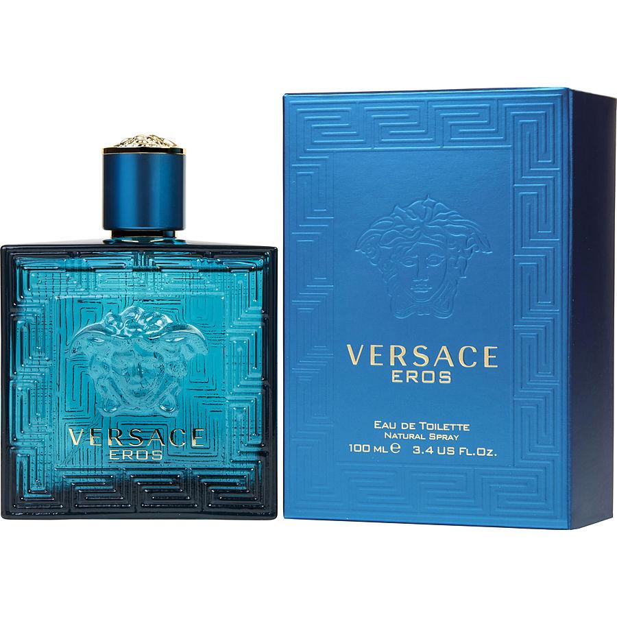 Versace Versace Men's Eros, 3.4 oz EDT Spray